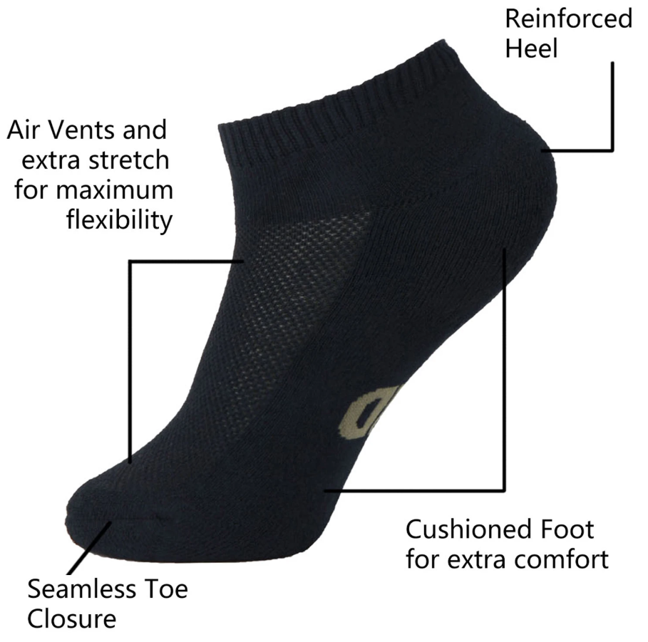 Premium Quality and Comfort - From the careful construction of our socks, to our naturally soft bamboo from rayon yarn, MD strives for excellency in value.     Odor Resistant - Bamboo from rayon keeps feet feeling fresher longer compared to cotton.     Longevity - Our socks are not only durable and resistance to holes, they also contain anti-shrinking properties so that they can be washed time and time again without losing their shape, size, or elasticity.