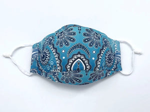 Open image in slideshow, 1 washable mask shell comes with 3 replaceable N95 comparable filters One N95 comparable filter may be used for 3-4 days; dispose of after each use Tight-knit polyester outer layer with anti-microbial treatment Inner cotton layer to keep skin dry and comfortable Fits your face with enough volume to breathe Flexible wire nose strip Comfortable, adjustable ear loop straps Protects the wearer from airborne and liquid particles
