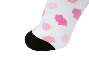 Pig Pattern Printed Sock
