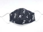 1 washable mask shell comes with 3 replaceable N95 comparable filters One N95 comparable filter may be used for 3-4 days; dispose of after each use Tight-knit polyester outer layer with anti-microbial treatment Inner cotton layer to keep skin dry and comfortable Fits your face with enough volume to breathe Flexible wire nose strip Comfortable, adjustable ear loop straps Protects the wearer from airborne and liquid particles