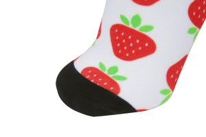 Strawberry Pattern Printed Sock