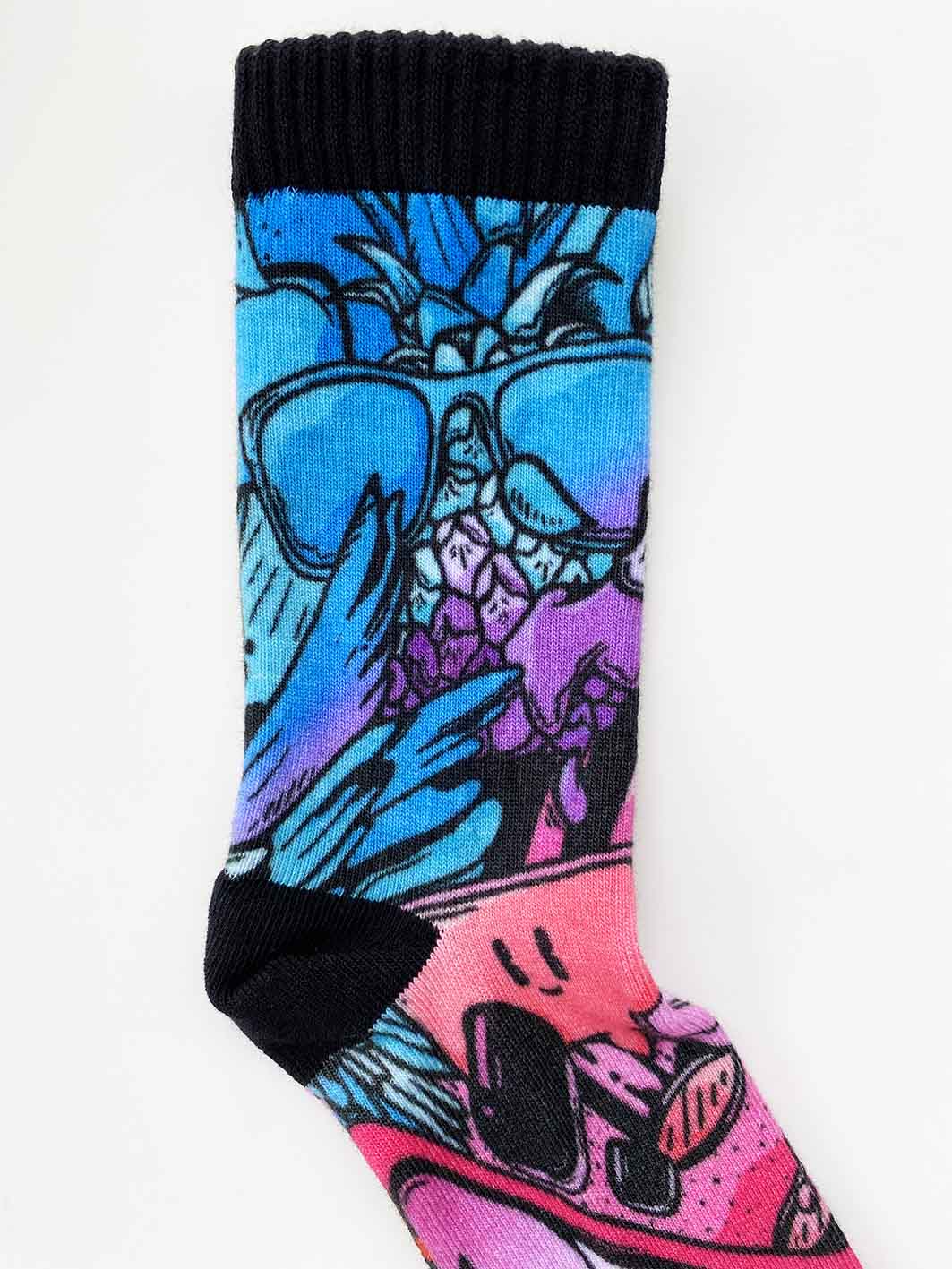 Jared Hochstrasser "Summer Vibes" Printed Sock