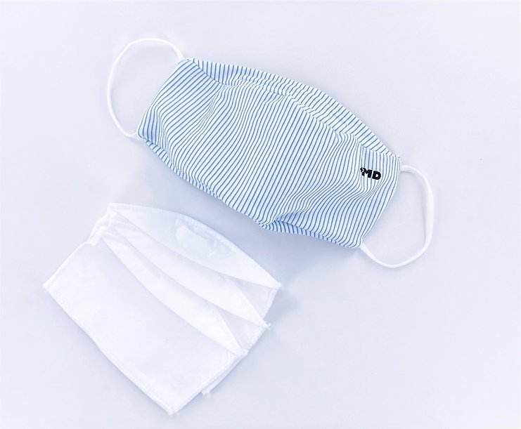 Gen 3 Mask with N95 Comparable Filter 3 Pack (3D 1Cut)    1 washable mask shell and 3 replaceable N95 comparable filters One N95 comparable filter may be used for 3-4 days; dispose of after each use Tight-knit polyester outer layer with anti-microbial treatment Inner cotton layer to keep skin dry and comfortable Fits your face with enough volume to breathe Flexible wire nose strip Comfortable ear loop straps Protects the wearer from airborne and liquid particles