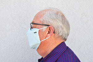 Open image in slideshow, Gen 3 Mask with N95 Comparable Filter 3 Pack (3D 1Cut)    1 washable mask shell and 3 replaceable N95 comparable filters One N95 comparable filter may be used for 3-4 days; dispose of after each use Tight-knit polyester outer layer with anti-microbial treatment Inner cotton layer to keep skin dry and comfortable Fits your face with enough volume to breathe Flexible wire nose strip Comfortable ear loop straps Protects the wearer from airborne and liquid particles
