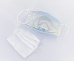 Gen 3 Mask with N95 Comparable Filter 3 Pack (3D 1Cut)    1 washable mask shell and 3 replaceable N95 comparable filters One N95 comparable filter may be used for 3-4 days; dispose of after each use Tight-knit polyester outer layer with anti-microbial treatment Inner cotton layer to keep skin dry and comfortable Fits your face with enough volume to breathe Flexible wire nose strip Comfortable ear loop straps Protects the wearer from airborne and liquid particles